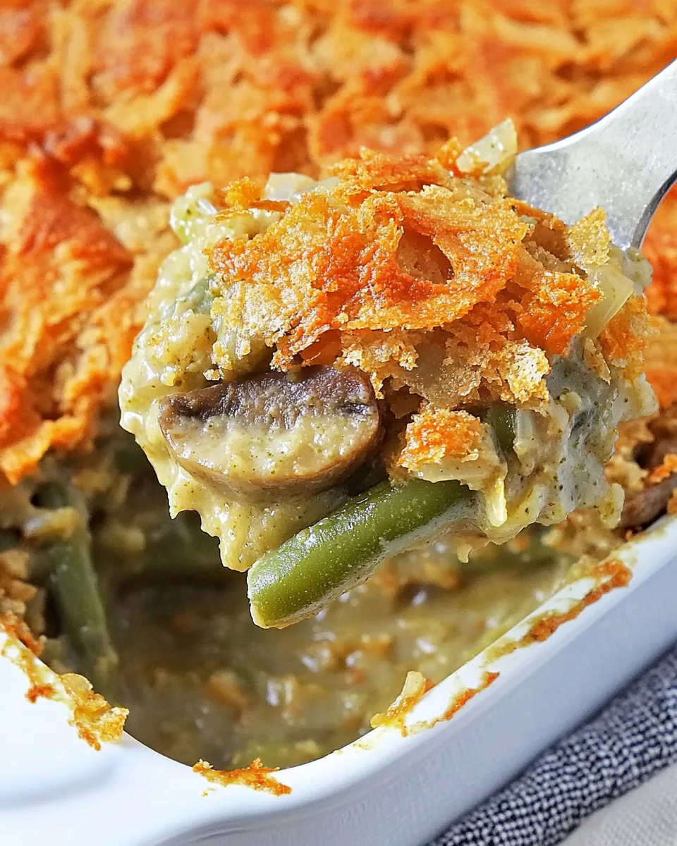 Vegan Green Bean Casserole