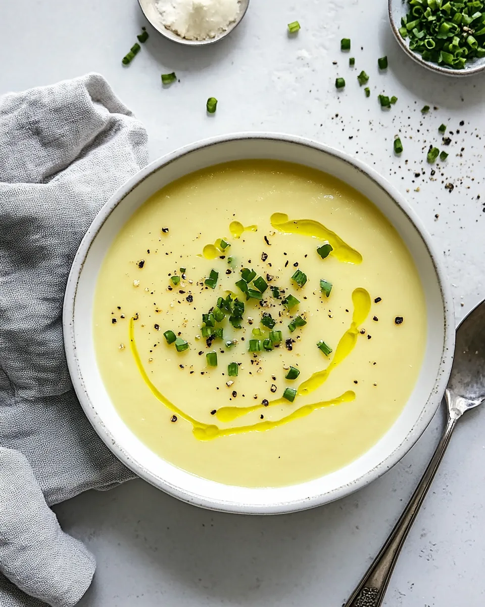 Vegan Potato Leek Soup