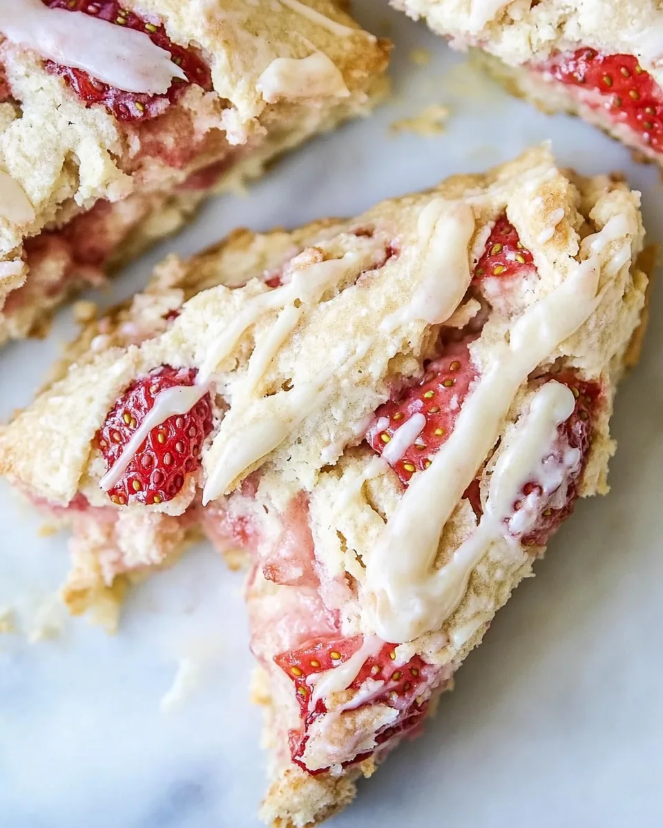 Vegan Strawberry Scones