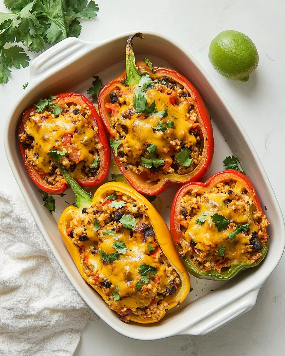 Vegetarian Stuffed Peppers