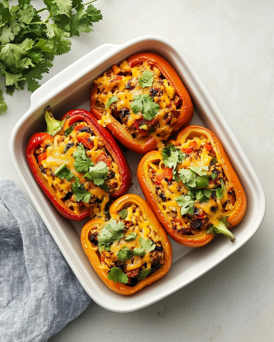 Vegetarian Stuffed Peppers