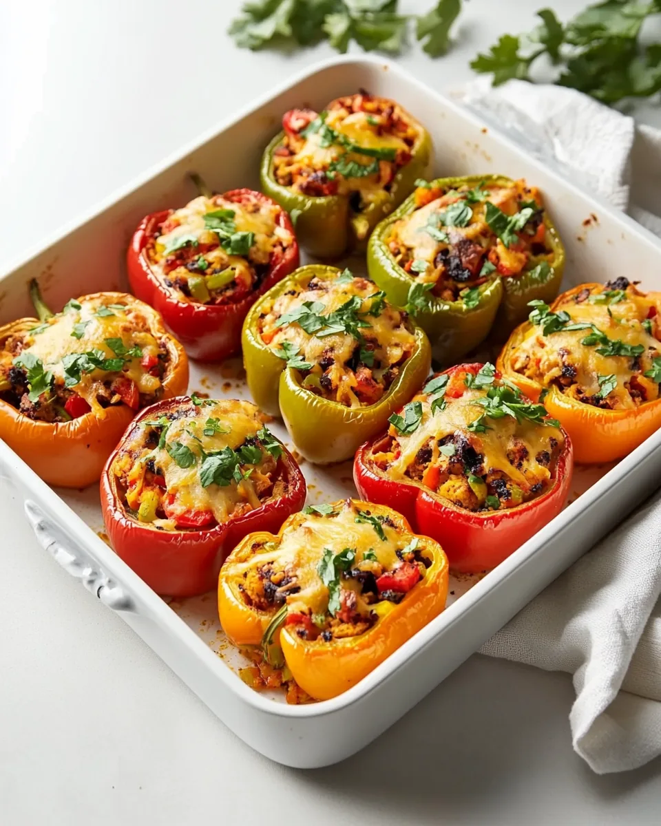 Vegetarian Stuffed Peppers
