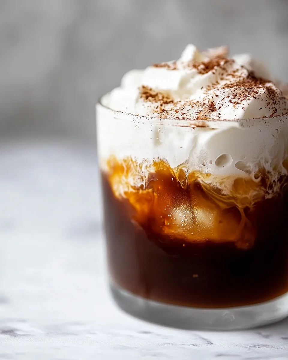 Whipped Coconut Cream Cold Brew
