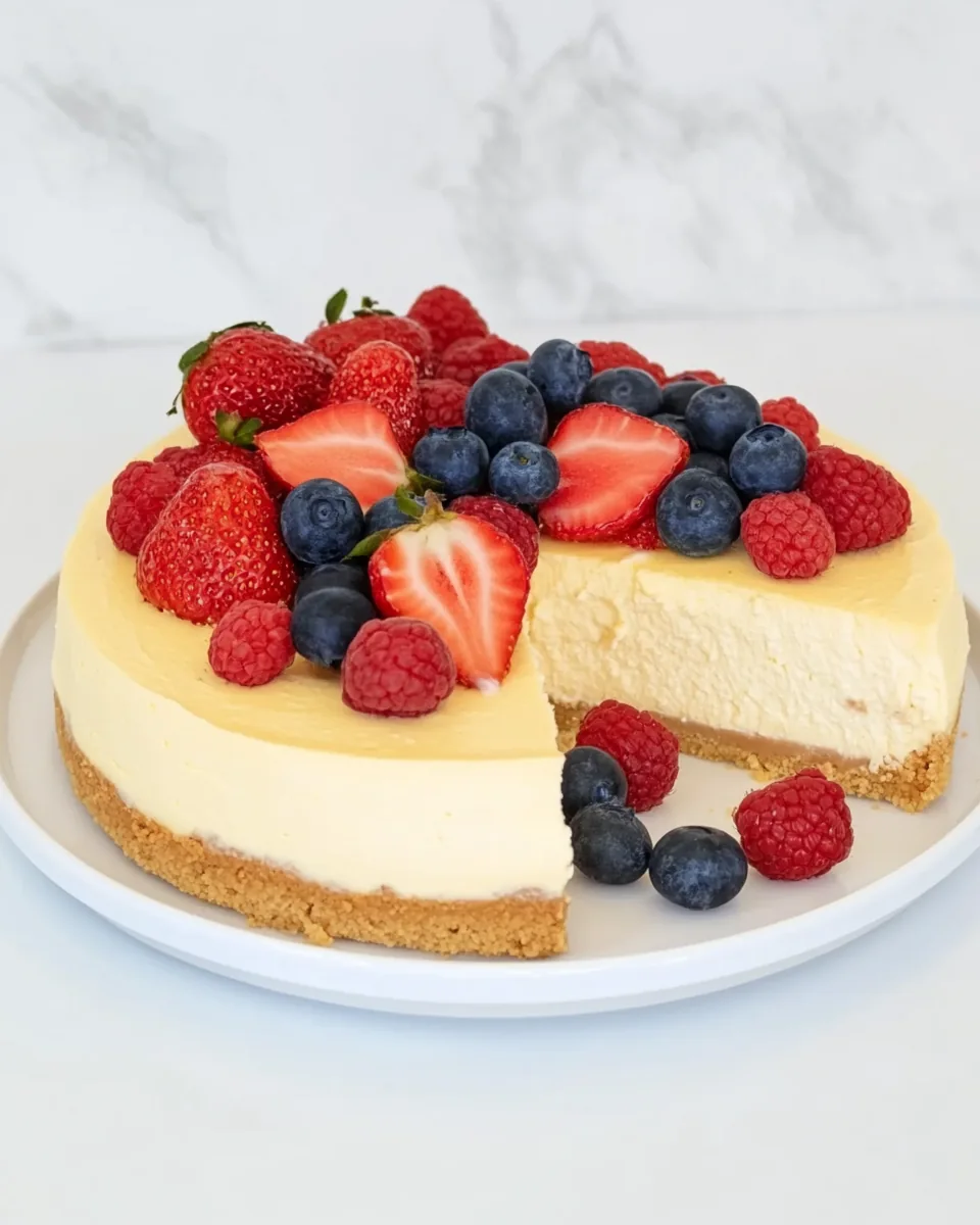 White Chocolate Cheesecake