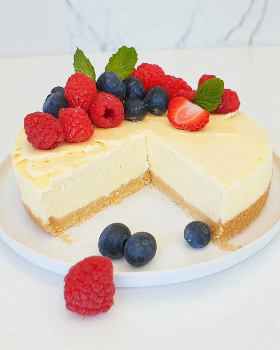 White Chocolate Cheesecake