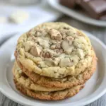 White Chocolate Toffee Chunk Cookies