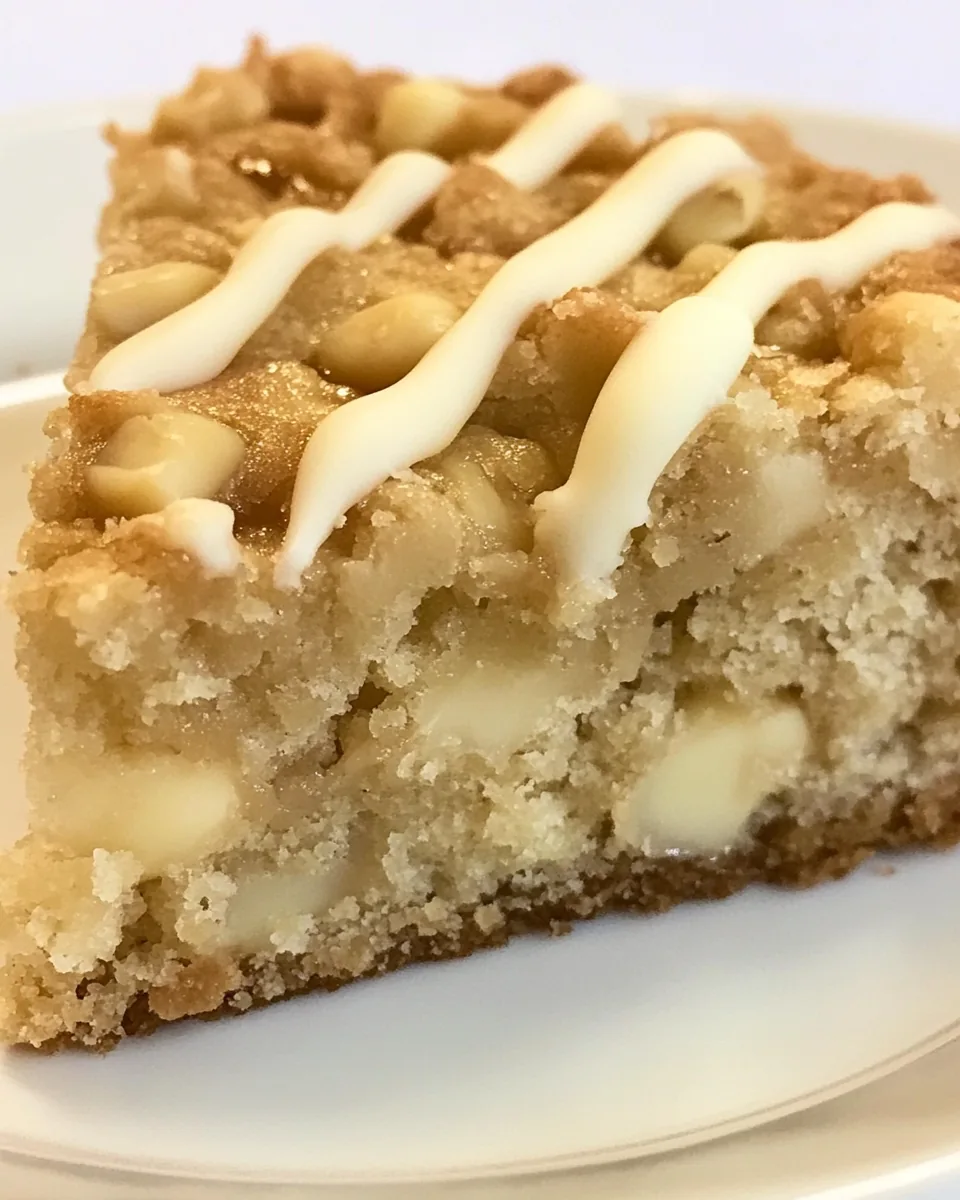 White Chocolate Macadamia Nut Coffee Cake