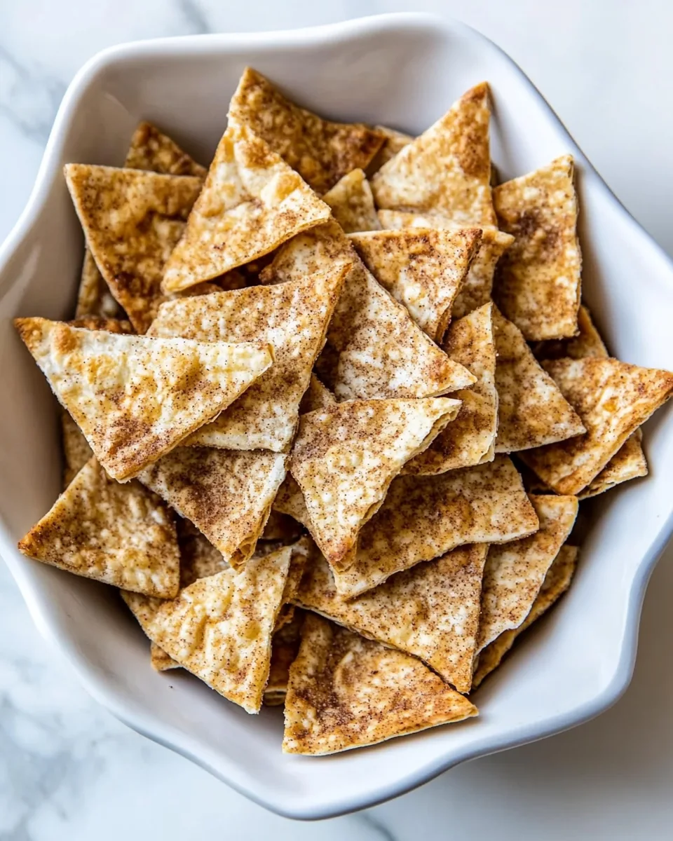 Whole Grain Cinnamon Pita Chips