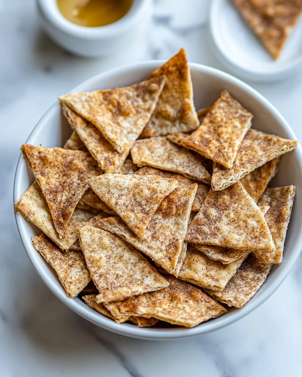 Whole Grain Cinnamon Pita Chips
