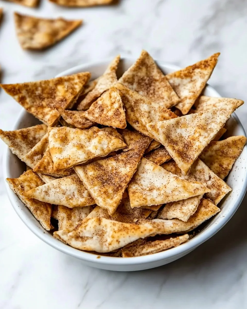 Whole Grain Cinnamon Pita Chips