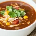 Easiest Chicken Taco Soup
