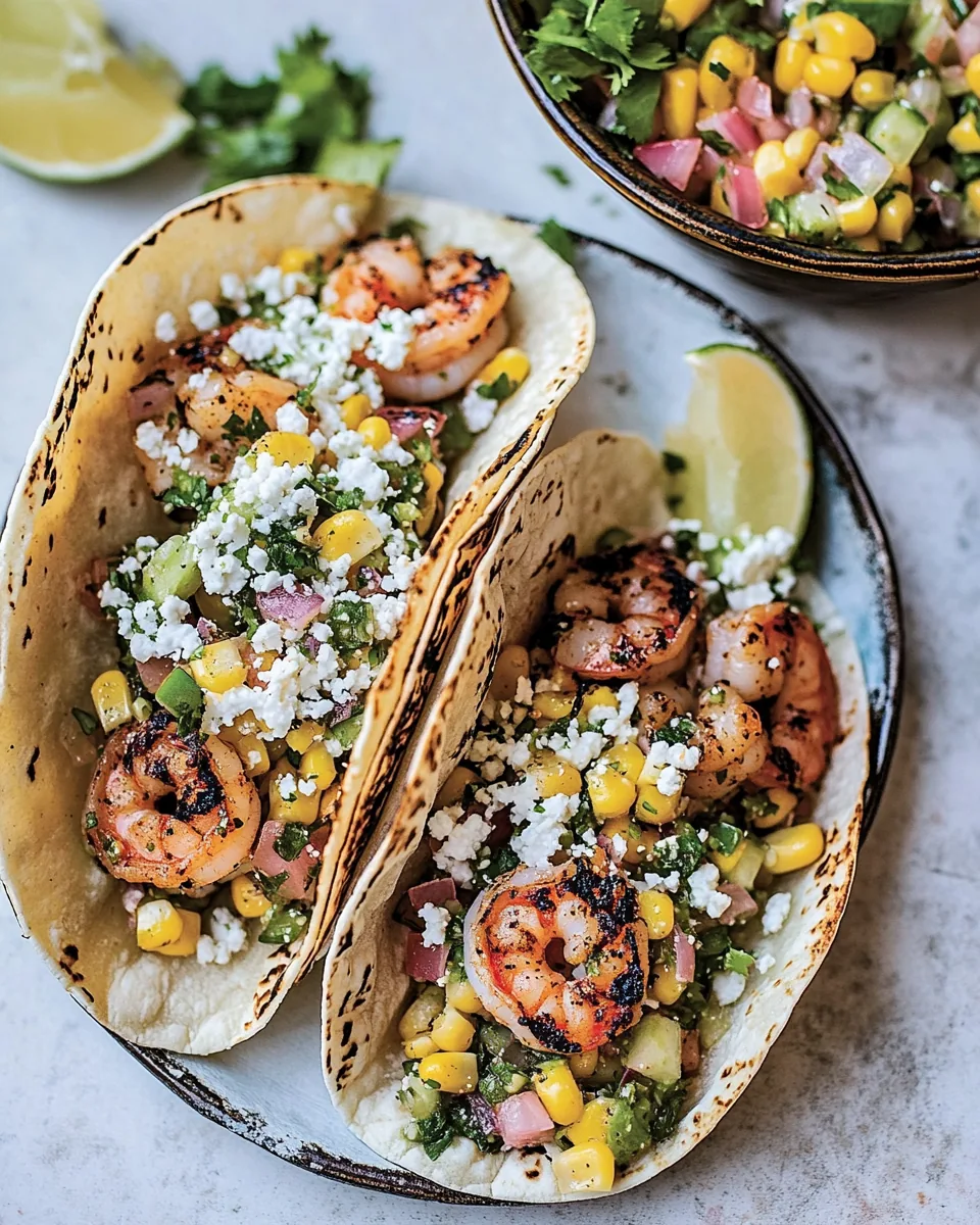 Zesty Grilled Shrimp Tacos