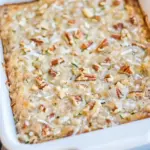 Zucchini Bars with Pecans and Coconut