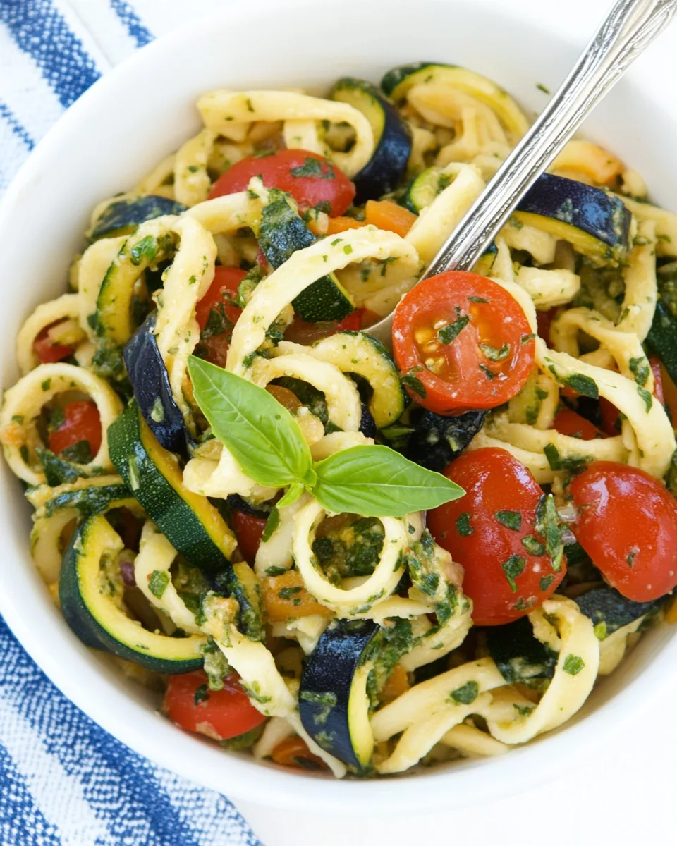Zucchini Pasta Salad