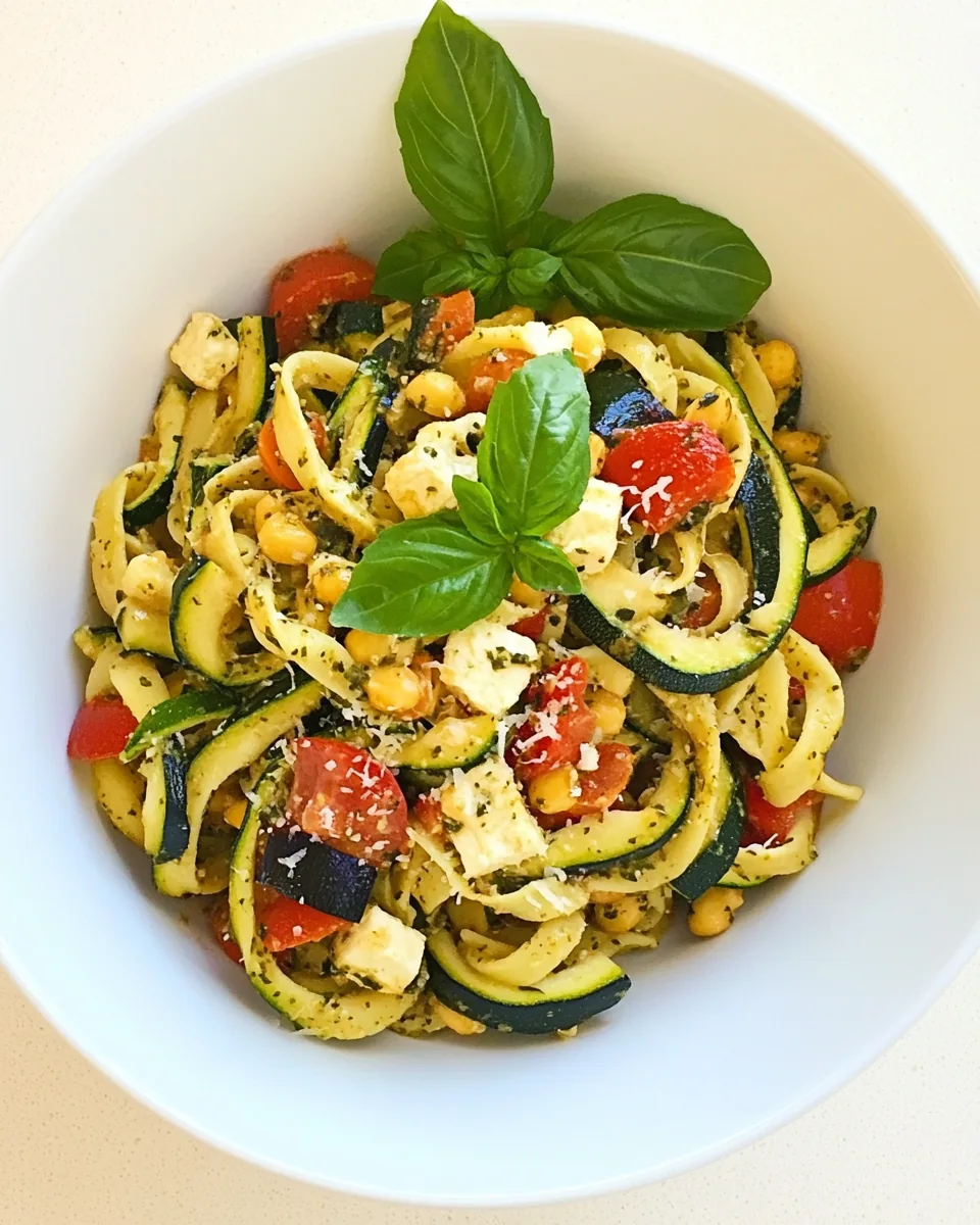 Zucchini Pasta Salad