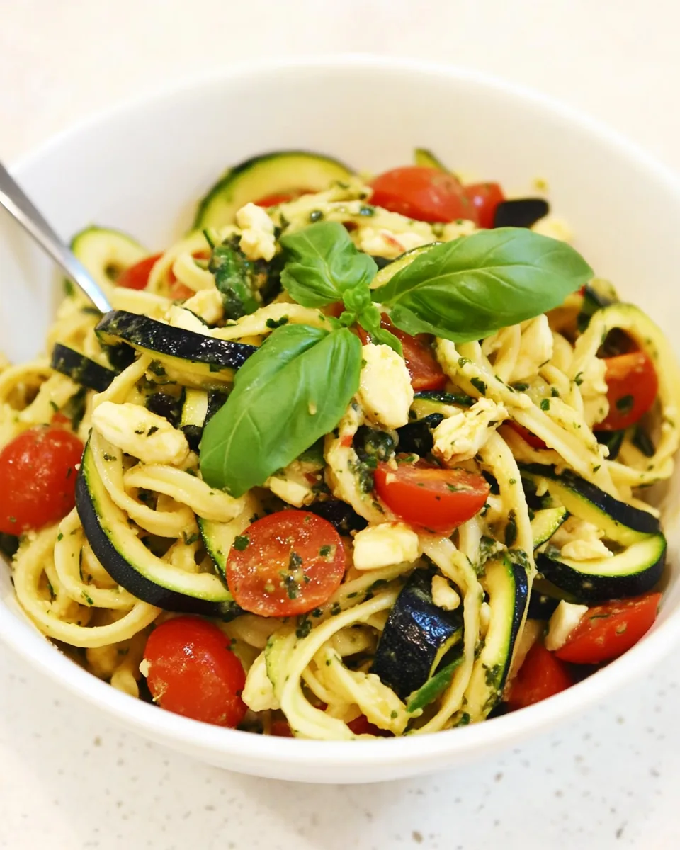 Zucchini Pasta Salad