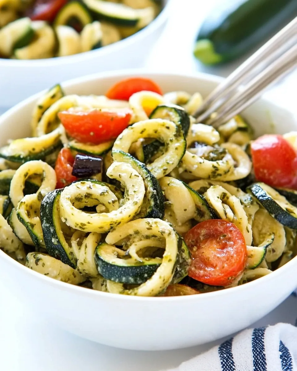 Zucchini Pasta Salad